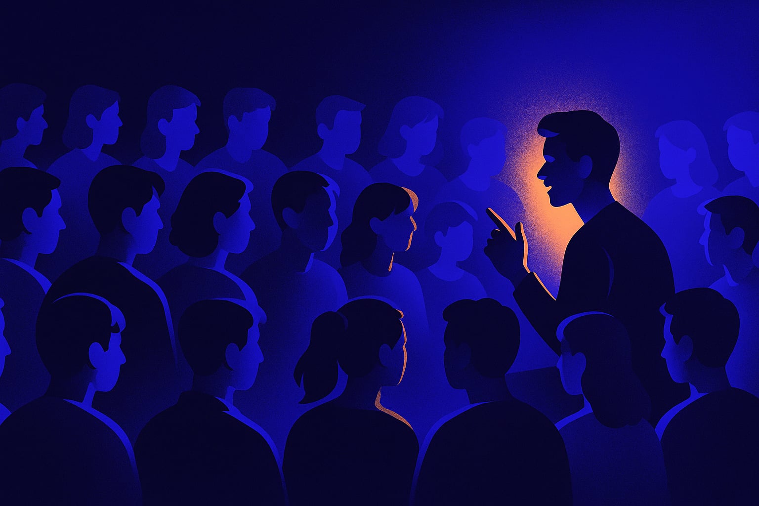 I had 180 members who never talked to each other. Turns out they were all waiting for someone else to go first.